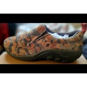 Merrell Men's Jungle Moc Suede Leather Slip-On Shoe Clay Camo J004469